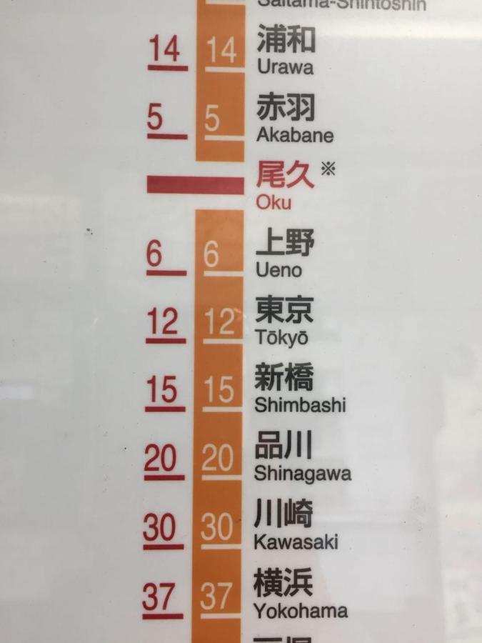 Oku Apartment Tokio Zewnętrze zdjęcie
